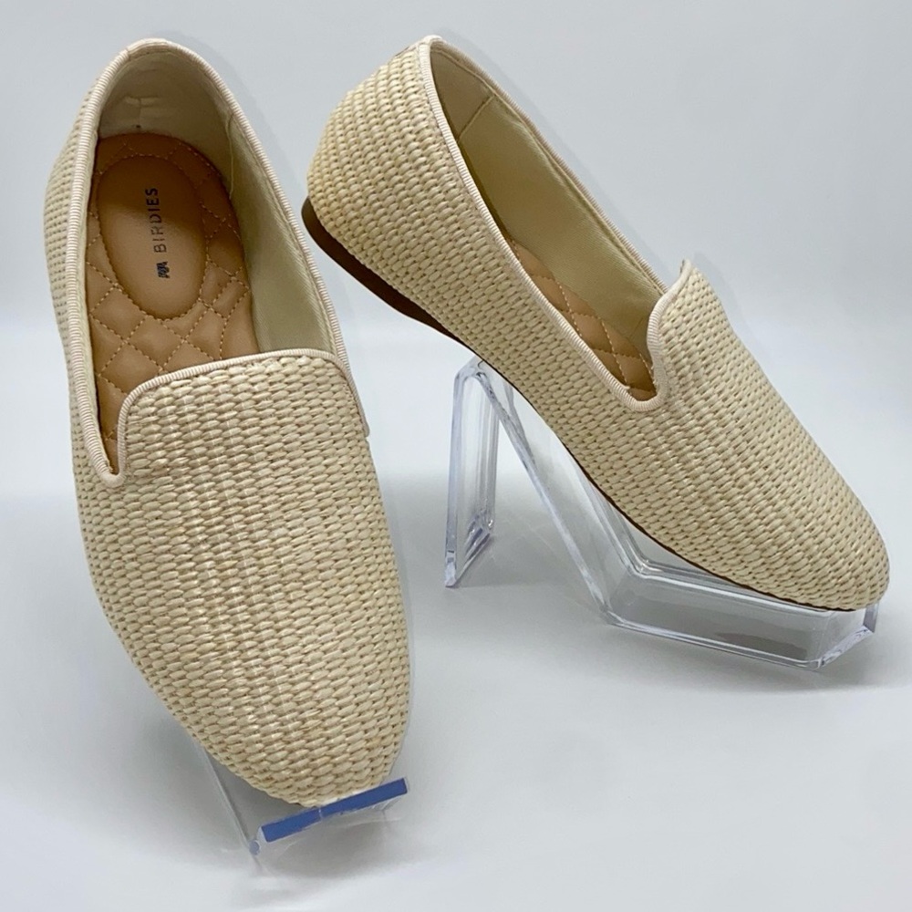Birdies “The Starling” in Natural Raffia. Sz 6.5.